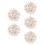 500Pcs Durable Plastic Eye Nose Gaskets Grey for Handmade Dolls 9