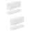 32Pcs White Adhesive Hook Loop Strips Easy Fixing Tape for Home 4
