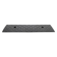 4St Kunststof Drempelrampen Zwart Met Antislip Voor Huis En