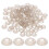 500Pcs Durable Plastic Eye Nose Gaskets Grey for Handmade Dolls 2