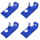4Pcs Aluminum Motorcycle Engine Stator Side Cover Blue Protector 7