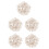 500Pcs Durable Plastic Eye Nose Gaskets Grey for Handmade Dolls 7