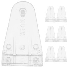 40Pcs Transparent Plastic Blinds Hold Down Brackets for Window Shades