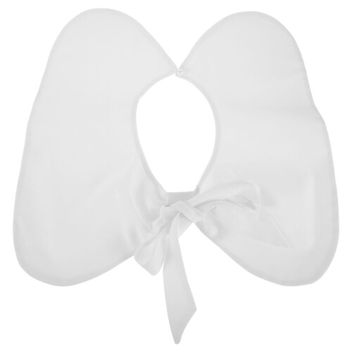 4Pcs White Bowknot False Collar Women Mini Cape Shirt Accessory 2