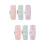 16Pcs Curling Styling Tools Women Hair Rollers ABS Assorted Colors 7