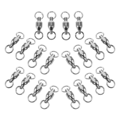 40Pcs Reusable Metal Swivel Snap Clips Secure Connection 2
