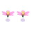 2Pcs Artificial Peach Branches Biology Teaching Tool 9