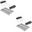 2Sets Assorted Color Toast Rack Stainless Steel Sandwich Warming Rack 8