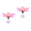 2Pcs Artificial Peach Branches Biology Teaching Tool 7