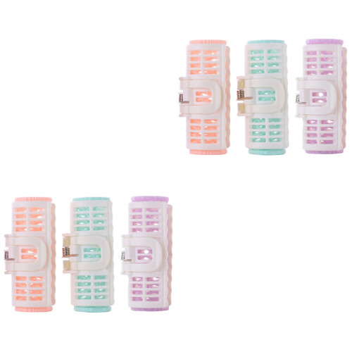 16Pcs Curling Styling Tools Women Hair Rollers ABS Assorted Colors 2