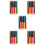 60Pcs Beginner Wood Colored Pencils Double-Ended Oil-Based Assorted 10