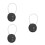 3Pcs Durable Black 3 Digit Locks for Luggage, Gym, and Storage 4