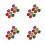 40Pcs Silicone Tennis Racket Dampeners Assorted Colors Shock Absorber 4