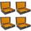 4Pcs Multi-Purpose Cigar Case Assorted Colors Durable Storage Box 5