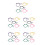 25Pcs Comfortable Rubber Stethoscope Extension Tubes for Hospital Use 6