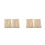 50Pcs Solid Wooden Round Rods Beige Durable Craft Sticks for DIY Art 7