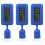 3Pcs Accurate Digital Reptile Thermometers with Suction Cup Design 4