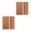 12Pcs Small Khaki Cork Sheets for Sand Table DIY and Model Stability 9
