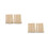 50Pcs Solid Wooden Round Rods Beige Durable Craft Sticks for DIY Art 4