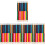 60Pcs Beginner Wood Colored Pencils Double-Ended Oil-Based Assorted 7