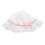 5Pcs Kids Summer Hat Cotton White Adjustable Chin Strap Uv Protection 1