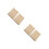 50Pcs Solid Wooden Round Rods Beige Durable Craft Sticks for DIY Art 9