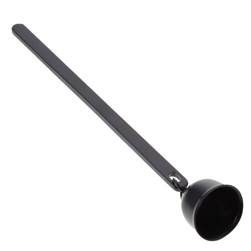 2Pcs Stainless Steel Candle Snuffer Black Long Handle Candle Accessory