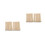 50Pcs Solid Wooden Round Rods Beige Durable Craft Sticks for DIY Art 8