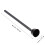 2Pcs Stainless Steel Candle Snuffer Black Long Handle Candle Accessory 10