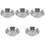 5Sets Stainless Steel Baking Pan and Rack Set for Home Baking 5