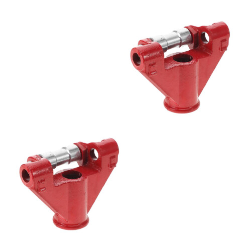 2Pcs Iron Replacement Jack Pump Lift Kits Red for Hydraulic Jacks 2