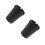 2Pcs Mini Plastic Auto Ashtray Portable Car Trash Can Black 5