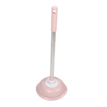 Bathroom Plunger for Sink and Toilet, Heavy Duty Rubber Unclogger with Ergonomic Handle for Home and Office