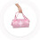Pink Polyester Dance Bag for Kids Ballet Shoes Clothes Storage 4