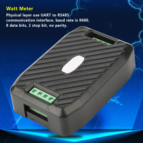 Energy Consumption Meter for DC Systems, Voltage Measuring Range 0.05-300V with High Precision Power Analyzer Function, Multi Function Meter with 1