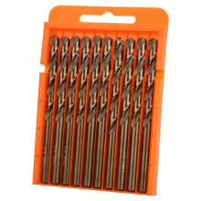 Kobalt-Bohrer-Set, Hochleistungs-Schnellstahl-Bohrer mit 135-Spitze, hitzebeständig, präzises Bohren in Edelstahl und Eisen