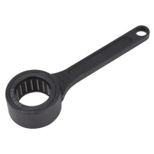 Chave combinada com mecanismo de catraca, aço de alta resistência com acabamento resistente à corrosão, design compacto e leve para reparos