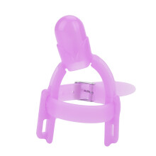 Tumsugstopp för småbarn, justerbart tumskydd med ergonomisk design, mjukt giftfritt silikonfingerskydd för baby, säkert och