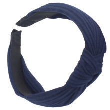 Moderigtigt pandebånd til kvinder, blødt strikkestof behageligt at have på bred skygge sløjfe turban hårtilbehør, stilfuld elastisk hovedbånd