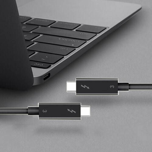Ανθεκτικό καλώδιο Thunderbolt3, έξοδος βίντεο 4K και καλώδιο φόρτισης δεδομένων υψηλής 2