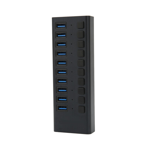 Βαριάς χρήσης Σταθμός σύνδεσης USB3.0 από αλουμίνιο, Ταχύτητα μεταφοράς 5 Gbps, Ειδική 2