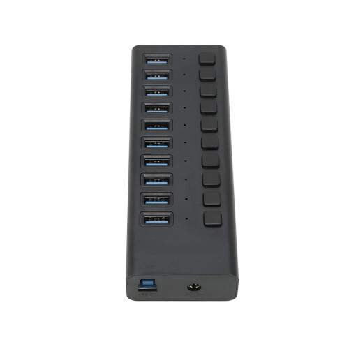 Βαριάς χρήσης Σταθμός σύνδεσης USB3.0 από αλουμίνιο, Ταχύτητα μεταφοράς 5 Gbps, Ειδική 1