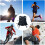 Running Hydration Vest with Quick Access, AntiTheft Pocket, Breathable MultiPocket Design for Hiking and Cycling 2
