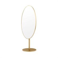 Adjustable Vanity Makeup Mirror with Clear Distortion Image and Durable Alloy Frame for Desktop