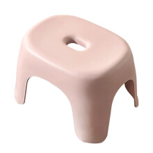 Small Stool for Living Room Footrest, Portable Sofa Ottoman Seat for Bedroom & Bathroom, Pink 9261