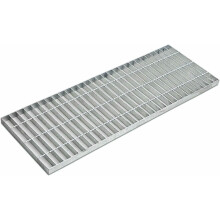 Heavy Duty Galvanized Steel Drainage Grate with Interlocking Design for Outdoor Driveway and Garage