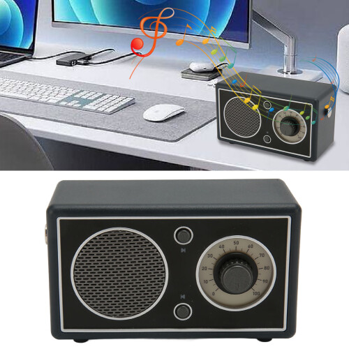 Vintage ηχείο Bluetooth με ρετρό σχεδιασμό, ασύρματο ηχείο για την αισθητική του οικιακού 1