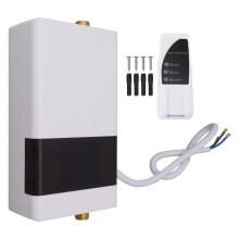 Instant Hot Water Heater On Demand Tankless Electric Water Heater With Remote Control Under Sink Water Heater Mini Water Heater Quick Heating