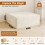 Three-Seater DIY Combination Corduroy Sofa-Beige 6