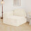 Three-Seater DIY Combination Corduroy Sofa-Beige 7